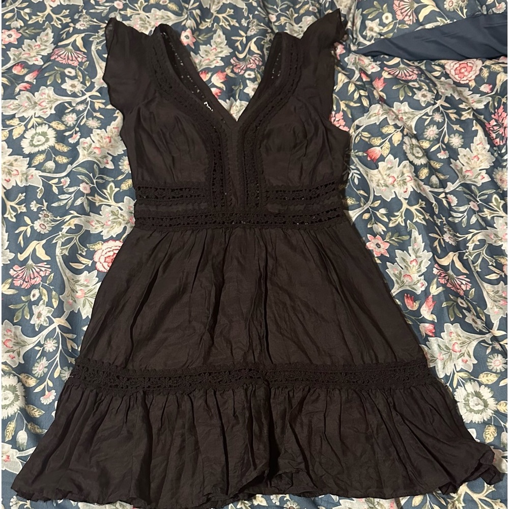 Bebe Black Lace Dress